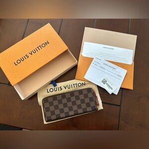 Authentic Louis Vuitton Clémence Wallet